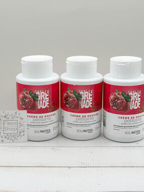 Solinotes Pomegranate Body Shower Cream 3-pack